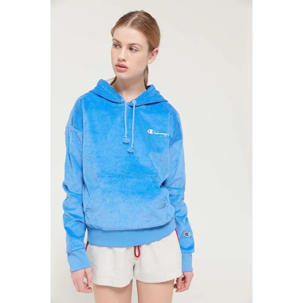 Urban Outfitters Champion Corduroy Pullover Hoodie - Picture 3 of 8